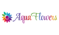 Aqua Flowers